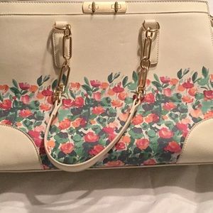 Charming Charlie Floral Handbag